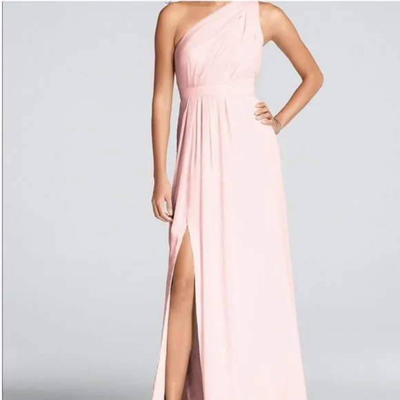 elegant mermaid bridesmaid dresses Pale Blue V-neck Sleeveless Elegant Mermaid Bridesmaid Dresses,CB0152 main image 1